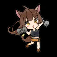 Fumi - Stickers - Nijisanji Size-160mm 