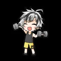 Suzuki Masaru - Stickers - Nijisanji Size-160mm 