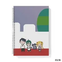Nijisanji - Stationery - Notebook - Yumeoi Kakeru & Debidebi Debiru & Takamiya Rion & Ryushen