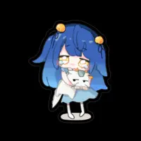 Amamiya Kokoro - Stickers - Nijisanji Size-100 x 100 (mm)