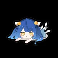 Amamiya Kokoro - Stickers - Nijisanji Size-100 x 100 (mm)