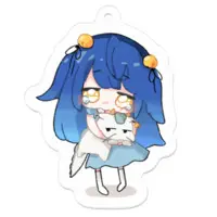 Amamiya Kokoro - Acrylic Key Chain - Key Chain - Nijisanji Size-50 x 50 (mm)