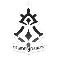 Debidebi Debiru - Acrylic Key Chain - Key Chain - Nijisanji Size-50 x 50 (mm)