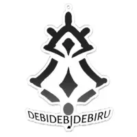 Debidebi Debiru - Acrylic Key Chain - Key Chain - Nijisanji Size-100 x 100 (mm)