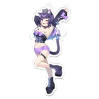 Miiya - Acrylic Key Chain - Key Chain - VTuber Size-100 x 100 (mm)