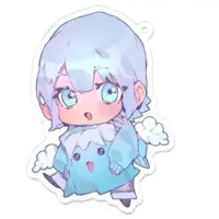 たこちゃん@新人VTuber - Acrylic Key Chain - Key Chain - VTuber Size-70 x 70 (mm)