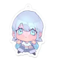 たこちゃん@新人VTuber - Acrylic Key Chain - Key Chain - VTuber Size-50 x 50 (mm)