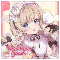 Yukinoshita Peo - Tumbler, Glass - VTuber Size-D 8cm H 9.5cm