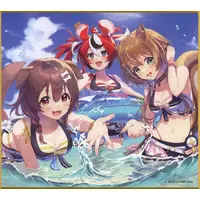 hololive - Illustration Board - Hakos Baelz & Ayunda Risu & Inugami Korone