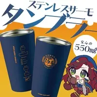 Madam Edoly - Tumbler, Glass - VTuber Size-D 8cm H 9.5cm