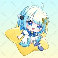 Onikiri Cyan - Stickers - VTuber