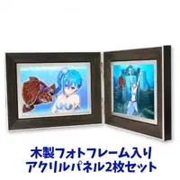 Sorano Ao - Acrylic Art Plate - VTuber