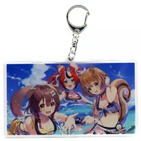 hololive - Acrylic Key Chain - Key Chain - Ayunda Risu & Hakos Baelz & Inugami Korone