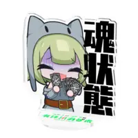 有珠川カゲホ - Acrylic stand - VTuber Size-70x70mm
