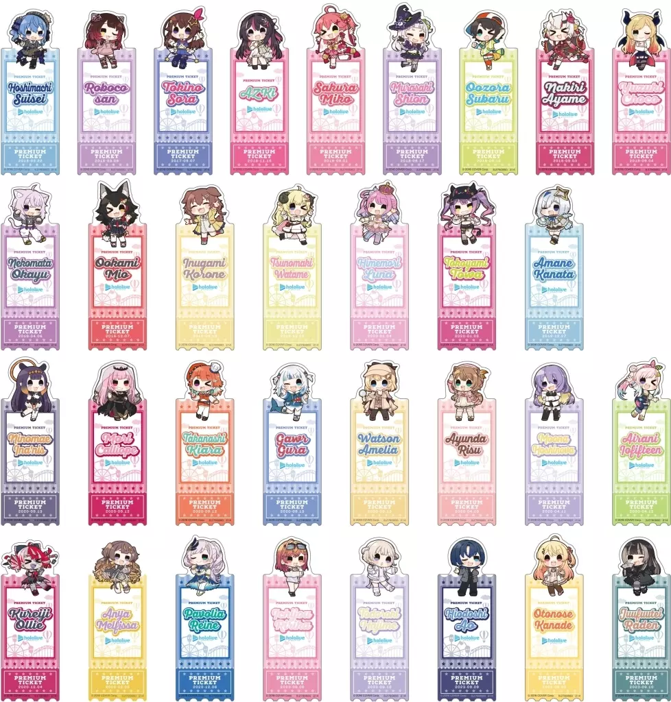 hololive English - Bookmark