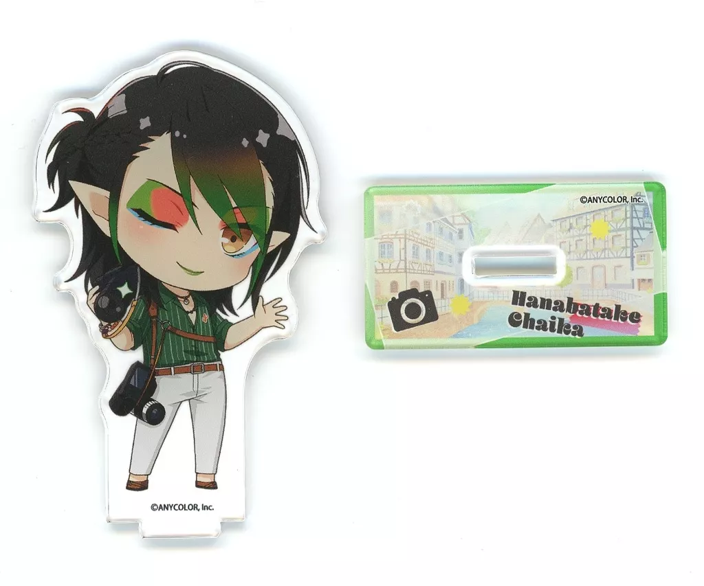 Hanabatake Chaika - Nijisanji Photographer Theme - Acrylic stand - Nijisanji
