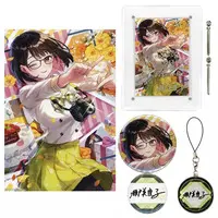 Seto Miyako - Badge - Acrylic Art Plate - Canvas Board - Birthday Merch Complete Set - Nijisanji
