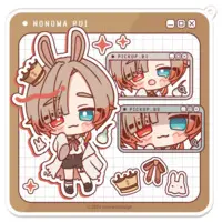 Nonoma Rui - Acrylic Key Chain - Key Chain - VTuber Size-100 x 100 (mm)