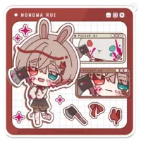 Nonoma Rui - Acrylic Key Chain - Key Chain - VTuber Size-100 x 100 (mm)