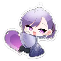 Fujino Satsuki - Acrylic Key Chain - Key Chain - VTuber Size-70 x 70 (mm)
