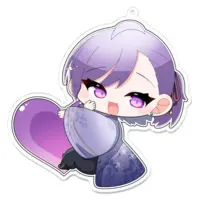Fujino Satsuki - Acrylic Key Chain - Key Chain - VTuber Size-100 x 100 (mm)