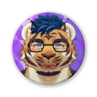 Tennouji Yugo - Badge - VTuber Size-32mm