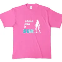 白金すん - Clothes - T-shirts - VTuber Size-XL