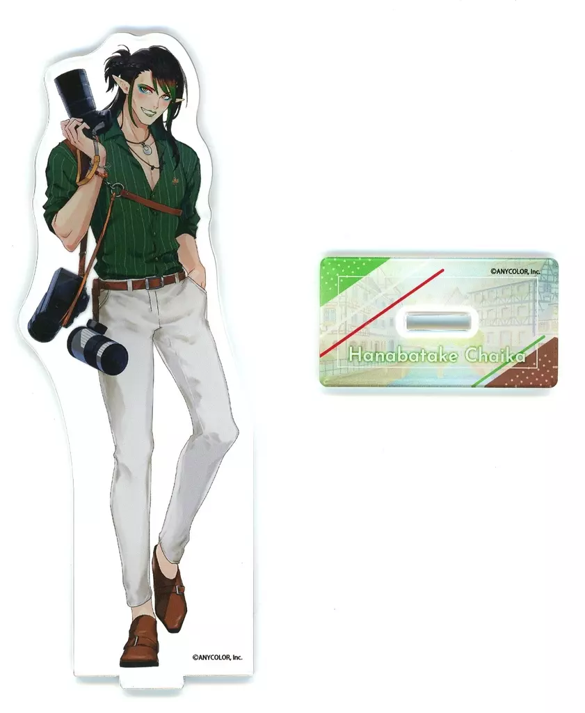 Hanabatake Chaika - Nijisanji Photographer Theme - Acrylic stand - Nijisanji