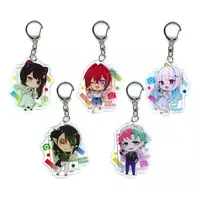 Nijisanji - Nijisanji Photographer Theme - Acrylic Key Chain - Key Chain - Hanabatake Chaika & Lize Helesta & Ange Katrina & Inui Toko