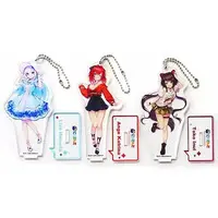 Sanbaka - Acrylic stand - Key Chain - Inui Toko & Ange Katrina & Lize Helesta