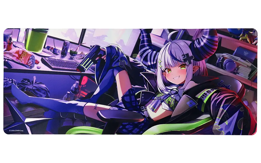La+ Darknesss - Desk Mat - hololive