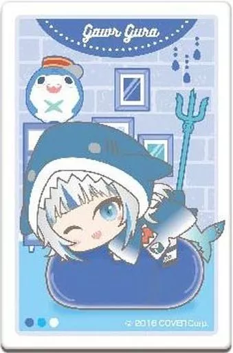 Gawr Gura - Hug Meets - Badge - Myth