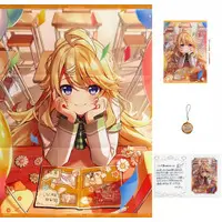 Todo Kohaku - Key Chain - Poster - Acrylic Art Plate - Birthday Merch Complete Set - Nijisanji