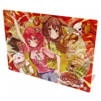 Inugami Korone & Sakura Miko - Acrylic Art Plate - Acrylic stand - hololive