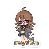 Retripper - Acrylic Key Chain - Key Chain - VTuber Size-50 x 50 (mm)