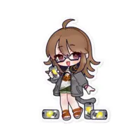 Retripper - Stickers - VTuber Size-100 x 100 (mm)