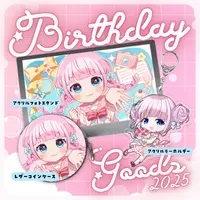 Naruse Mia & Otosata  Anna - Complete Set - Coin purse - Acrylic Key Chain - Acrylic stand - VTuber
