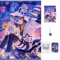 Aster Arcadia - Key Chain - Acrylic Art Plate - Birthday Merch Complete Set - Poster - Nijisanji