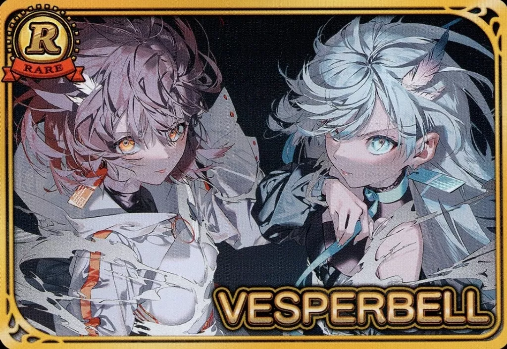 Yomi & KASUKA - Trading Card - VTuber Chips - VESPERBELL