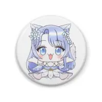 Shiroka Anna - Badge - VTuber Size-57mm