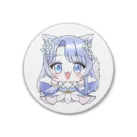 Shiroka Anna - Badge - VTuber Size-38mm