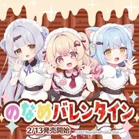 Noname Production - Complete Set - Badge - Acrylic stand - Momozono Riel & Yamai Luto & Shiori