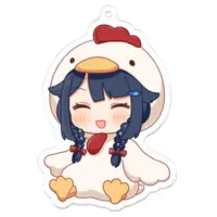 Shikiori Aoha - Acrylic Key Chain - Key Chain - VTuber