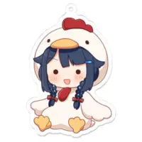 Shikiori Aoha - Acrylic Key Chain - Key Chain - VTuber