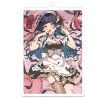 Yosuga - Acrylic Key Chain - Key Chain - VTuber Size-70 x 70 (mm)