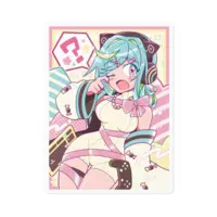 QZ86 - Stickers - VTuber Size-100 x 100 (mm)