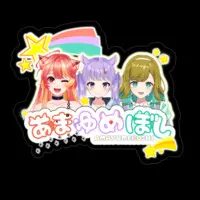 VTuber - Stickers - Futaboshi Kazuha & Yumeno Neru & Amainu Moka Size-100 x 100 (mm)