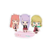 VTuber - Acrylic stand - Futaboshi Kazuha & Yumeno Neru & Amainu Moka Size-100x100mm