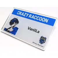 VanilLa - Badge - Crazy Raccoon