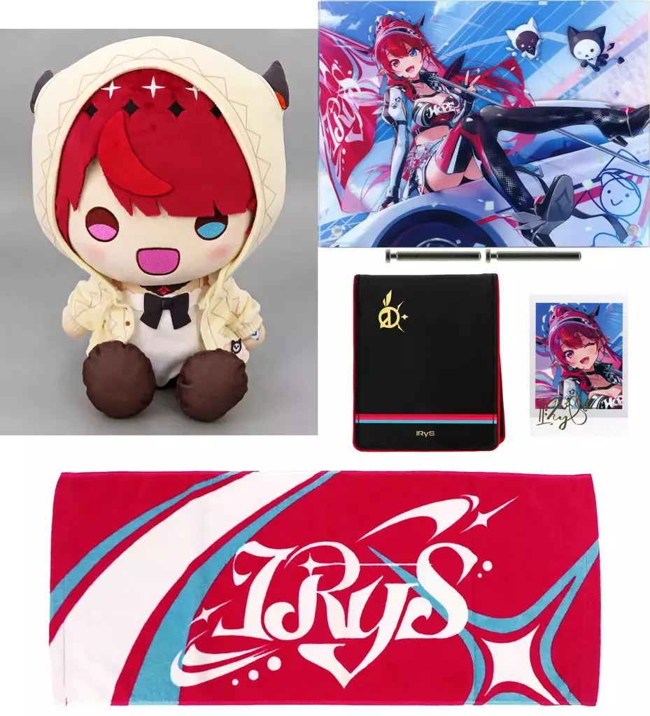 IRyS 3rd Anniversary Merch Complete Set